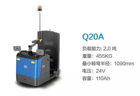 比亞迪Q20A—2.0噸站駕式牽引車